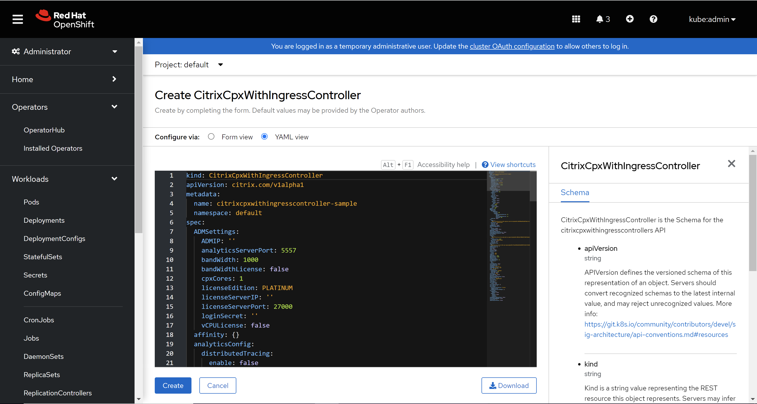 Parameter lists